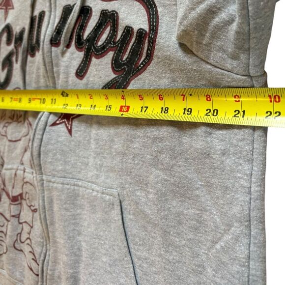 Disney Grumpy Snow White and the Seven Dwarfs Hooded Zip Up Sweatshirt Womens 1X - Picture 8 of 8